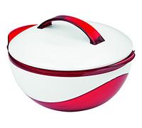 GOURMETmaxx 06497 750 ml -20 to 100 °C Thermo Bowl with Stainles Steel Insert, Red