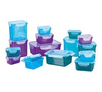 GOURMETmaxx 30-Piece Klick-It Airtight Food Storage Container Set Plastic