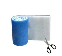 GourragePro 1.25in Thick Koi Pond/Aquarium Filter Media Roll 12"x48" - Cut-to-Fit Reusable Mechanical Filter Pad for Fish Tank Filters,Achieves Crystal Clear Water