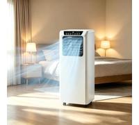 GOUSAILS Air Pro 12000 BTU Portable Air Conditioner 4-in-1 Smart WiFi Unit with 24h Timer Window Kit Energy Efficient Mobile Cooler Class A for Rooms up to 30m² Home Off, Weiß, 12000 BTU