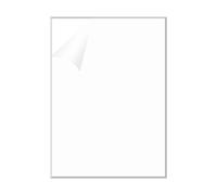 GOUSANG Clear Acrylic Sheets 40 x 80 cm Covered with Protective Film Clear Perspex Sheet Many Sizes for Picture Frame Glass Replacement, Projects Display, Painting, 2mm
