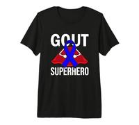 Gout Superhero Survivor Warrior Fighter Awareness Premium T-Shirt