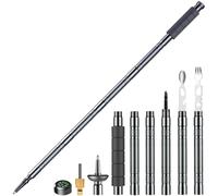 Goutime Trekking hiking poles, For Hiking, Camping, Mountaining, Backpacking, total length 48.4 inches (123 cm), comes with a storage bag.