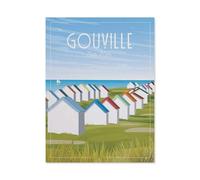 Gouville-sur-Mer France Cottage，Jigsaws Puzzles 1000 Pieces Teens Kids Jigsaw Entertainment Toys Brain Challenge Puzzle（50x70cm）-BN49
