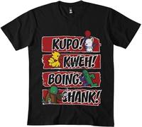 GOUyaer What Does The Tonberry Say T-Shirt for Men Size XXL Black