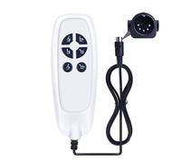GOUYESHO 4 button handset controller for dual motor riser recliner chairs - 5 pin connector