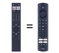 GOUYESHO CT-8565 Remote Control for Toshiba TV 43UF3D53DB 50UF3D53DB 55UF3D53DB 65UF3D53DB 43QF5D53DB 50QF5D53DB 55QF5D53DB 65QF5D53DB and Fit For Ferguson TV F3220FR F4020AFR (No Voice)