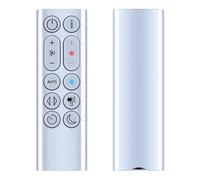 GOUYESHO New Replacement Remote Control for Dyson Hot + Cool Fan/Heater HP04 HP05 HP06 HP07 HP09 - Silver, Without Magnetic Function, No Battery
