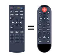 GOUYESHO Remote Control Replacement Compatible with MAJORITY Wall Mountable Bluetooth Soundbar MY-1000003016