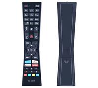GOUYESHO RM-C3338 Universal Remote Control Replacement for JVC/Bush Smart 4K TV RMC3338 RC43101P LT-24C680 LT-24C686 LT-32C690 LT-32C695 LT-43C790 LT-55C870 with Fplay YouTube Netflix Buttons