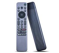 GOUYESHO RMF-TX910U Backlit Voice Remote Control Fit for Sony BRAVIA TV KD-50X75WL KD-43X75WL XR-55A80L KD-55X75WL KD-65X75WL KD-75X75WL XR-55A95L XR-75X93CL XR-85X90CL XR-55A80L XR-65A80L XR-83A84L