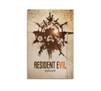 GOUYOONL Game Resident Evil 7 Art Canvas Wall Decoration - Modern Family Bedroom Decor - 16x24 inch (40x60cm)