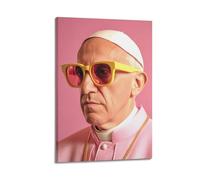GOUYOONL Pope Francis Poster Poster Decorative Painting Canvas Wall Posters And Art Picture Print Modern Family Bedroom Decor Posters 16x24inch(40x60cm)