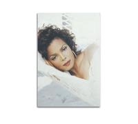 GOUYOONL Poster of Singer Janet Jackson Poster Decorative Painting Canvas Wall Posters And Art Picture Print Modern Family Bedroom Decor Posters 08x12inch(20x30cm)