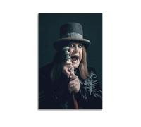 GOUYOONL Poster of Singer Ozzy Osbourne Poster Decorative Painting Canvas Wall Posters And Art Picture Print Modern Family Bedroom Decor Posters 20x30inch(50x75cm)