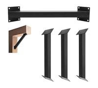 GOUZIBHD 4 Pcs Pergola Kit Heavy Duty Connector Brace Bracket Kit - 45 Degree Angle Support Bracket,Wooden Structures Support for Timber Structures,Garden Pergolas and Gazing