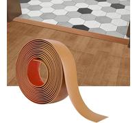 GOUZIBHD Carpet to Tile Transition Edging Trim,Floor Transition Strip,1m-10m,Flat Divider Strip for Joining Floor Gaps,Floor Tiles,Self-Adhesive Floor Divider Strip(Size:6.56ft/2m)