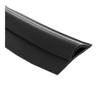 GOUZIBHD Carpet to Tile Transition Edging Trim,Floor Transition Strip,Floor Divider Strip,Flooring Transition,Doorway Edge Trim for Doorways with A Height Less Than 5mm(Size:6.6ft/200cm,Color:Black)