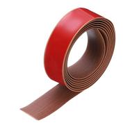 GOUZIBHD Flat Divider Strip,Carpet to Tile Transition Edging Trim,Self Adhesive Floor Transition Strip,Floor Divider Strip for Joining Floor Gaps,Carpet,Floor Tiles(Size:2m,5cm,Color:Thai Teak)