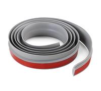 GOUZIBHD Floor Divider Strip,Overlap Edge Reducer,Carpet to Tile Transition Edging Trim,Flooring Transition,Self-adhesive Transition Strip for Bridging Floor Gaps(Size:2m/6.56ft,Color:Gray)