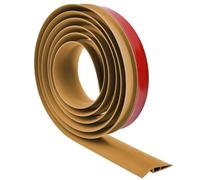 GOUZIBHD Floor Divider Strip, Self Adhesive Floor Transition Strip, Laminate Door Transition Strips, Carpet Edging Strip for Joining Floor Gaps, Door Threshold Ramp(Size:1m/3.28ft)