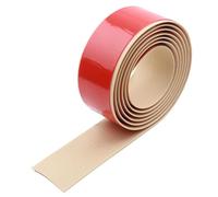 GOUZIBHD Floor Transition Strip,Self-Adhesive Doorway Edge Trim,PVC Flat Divider Strip,Flooring Transition for Tile/Wood/Laminate/Joins Gap,Threshold Reducer(Size:2m/6.6ft)