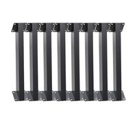 GOUZIBHD Heavy Duty Corner Brace Support,45 Degree Pergola Bracket,45 Degree Angle Support Bracket,Wooden Structures Support for Garden Construction,Pergolas,Patios(Size:8 Pcs)