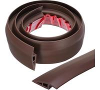 GOUZIBHD Laminate Floor Transition Strip,Overlap Edge Reducer,Self Adhesive Door Threshold Ramp,Floor Divider Strip for Joining Floor Gaps,Carpet Threshold(Size:2m/6.56ft)