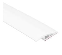 GOUZIBHD PVC Floor Divider Strip, Self-adhesive Door Threshold Ramp, Doorway Edge Trim, Overlap Edge Reducer, Flooring Transition for Joining Strips for Parquet Floor(Size:4m/13.1ft)