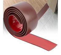 GOUZIBHD Self Adhesive Floor Transition Strips, Carpet to Tile Door Threshold Ramp, PVC Flooring Transition, Laminate Floor Divider Strip, Vinyl Threshold Trim(Size:5m/16.4ft)