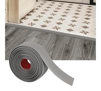 GOUZIBHD Self-adhesive Transition Strip,Flat Divider Strip,Floor Divider Strip,PVC Carpet to Tile Transition Edging Trim for Laminate,Carpet,Parquet,Doorway Edge Trim(Size:10m,4cm)