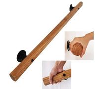 GOUZIBHD Wooden Stair Handrails, Wall Mount Handrails, Hand Railings for Indoor Outdoor Garden Corridor, Safety Support Rod, Staircase Handrail Kindergarten Guardrail(Size:100cm)