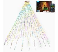 Govee Christmas Tree Lights, Smart 480 LEDs RGBIC Christmas Lights, 2M*24 | Strips Smart String Lights Indoor, Music Sync, Voice Control, 60 Scene Modes for Holiday Decor, Green Wire