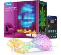 Govee Curtain Lights, 520 RGBIC Smart LED Lighting Outdoor, Dynamic DIY, IP65 Waterproof, Colour Changing Curtain Lights for Backdrop Bedroom (1.5×2m)