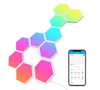 Govee Glide Hexa Panels, Smart Hexagon LED Wall Lights Wi-Fi RGBIC