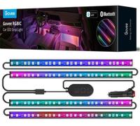 Govee RGBIC Interior Car Lights Eclairage intelligent par bande Transparent Blue