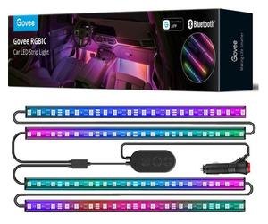 GOVEE H7090 RGBIC Interior Car LED Strip Light - Multi Colour