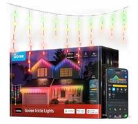 Govee Icicle Lights 20M, Smart RGBIC LED Icicle Lights 800 LEDs for Christmas Outdoor Holiday Decor, IP67 Waterproof, Music Sync, APP Control, 78+ Scene Modes, Compatible with Alexa, 2 Rolls of 10M