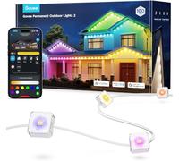 Govee Permanent Outdoor Lights 2, 30M RGBIC Outdoor Lights with 72 LED, 40lm, IP67 Waterproof Smart LED Eaves Lighting, 100 Scene Modes for Decor, Work with Alexa, Google Assistant, White