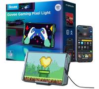 Govee Pixel Light Gaming, 52x32 RGB LED Panel, Smart Pixel Art Light, 150+Scene Modes and Music Sync, with AI Lighting Generation, Work with Alexa & Google Assistant for Tabletop Setup and Game Room