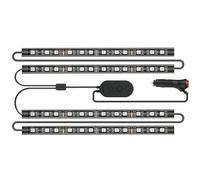 Govee RGB Car LED Strip, 4pcs 22cm 2-Line Interior LightKit, APP Music Sync