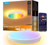 Govee RGBIC Ceiling Light 48.5W, Smart LED Ceiling Light 4300lm, Flush Mount La