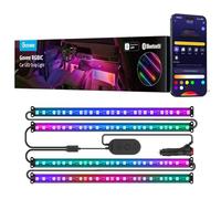 Govee RGBIC Interior Car Lights, Segmented Colour Light Kit, APP Music Sync | 16M DIY Colors, 30 Scene Modes Multi-Colour Suitable for SUV & Sedan, Built-in Memory & Short-Circuit Protection, Waterproof