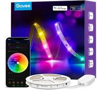 Govee RGBIC LED Light 5m, Compatiable with Alexa Smart Strip Lights | Compatible with Alexa and Google Assistant, WiFi Smart Strip Lights, Color Changing, Music Sync, For Bedroom Party Decor