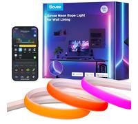 Govee RGBIC Neon LED Strip Light for Skirting Board, Work with Matter, 3M | Work with Alexa & Google Assistant, LED Rope for Living Room, Soft light 22.5mm Wide Light-Emitting Area, Adjustable length