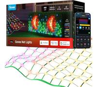 Govee RGBIC Net Lights for Bushes with 480 LEDs, 2.8×9.4ft Smart Outdoor Bush Mesh Lights with Multi Scene Modes&DIY Function and AI Light Show, IP67 Outdoor Durable with App Alexa, Easy to Install