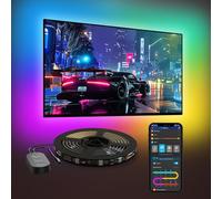 Govee RGBIC TV Backlight, 4.6M Smart Strips for 70-80 inch TVs | Wi-Fi and Bluetooth, Works Alexa & Google Assistant, 219+ Modes, Music Sync, Adapter Power