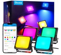 GOVEE H7060 RGBICWW LED Smart Flood Light - Pack of 4