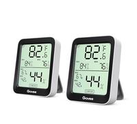 Govee Room Thermometer Hygrometer, 2Pack Bluetooth Digital Indoor Humidity Meter with Smart Alert and Data Storage, Temperature Monitor for Baby Greenhouse