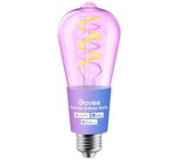 Govee Smart Edison Bulb E27, RGBWW LED Lamp ST64, 500lm, 1 Pack | Compatible with Alexa, Matter and Google Assistant, Dimmable Light Bulb for Vintage Decor